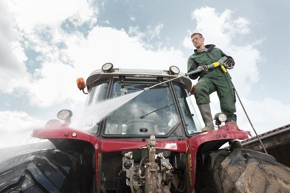 Myjka wysokociśnieniowa Karcher HDS 8/20 De Spalinowa, ciepłowodna (200bar, 800l/h, 80°C) OD RĘKI!! 1.210-910.0