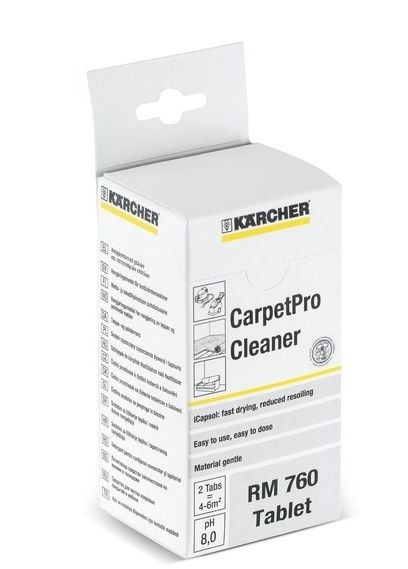 Środek do czyszczenia wykładzin metodą ekstrakcji Karcher RM 760 16 tabletek  6.295-850.0